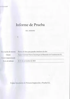Pintura de L&aacute;tex para Paredes Interiores sin Olor