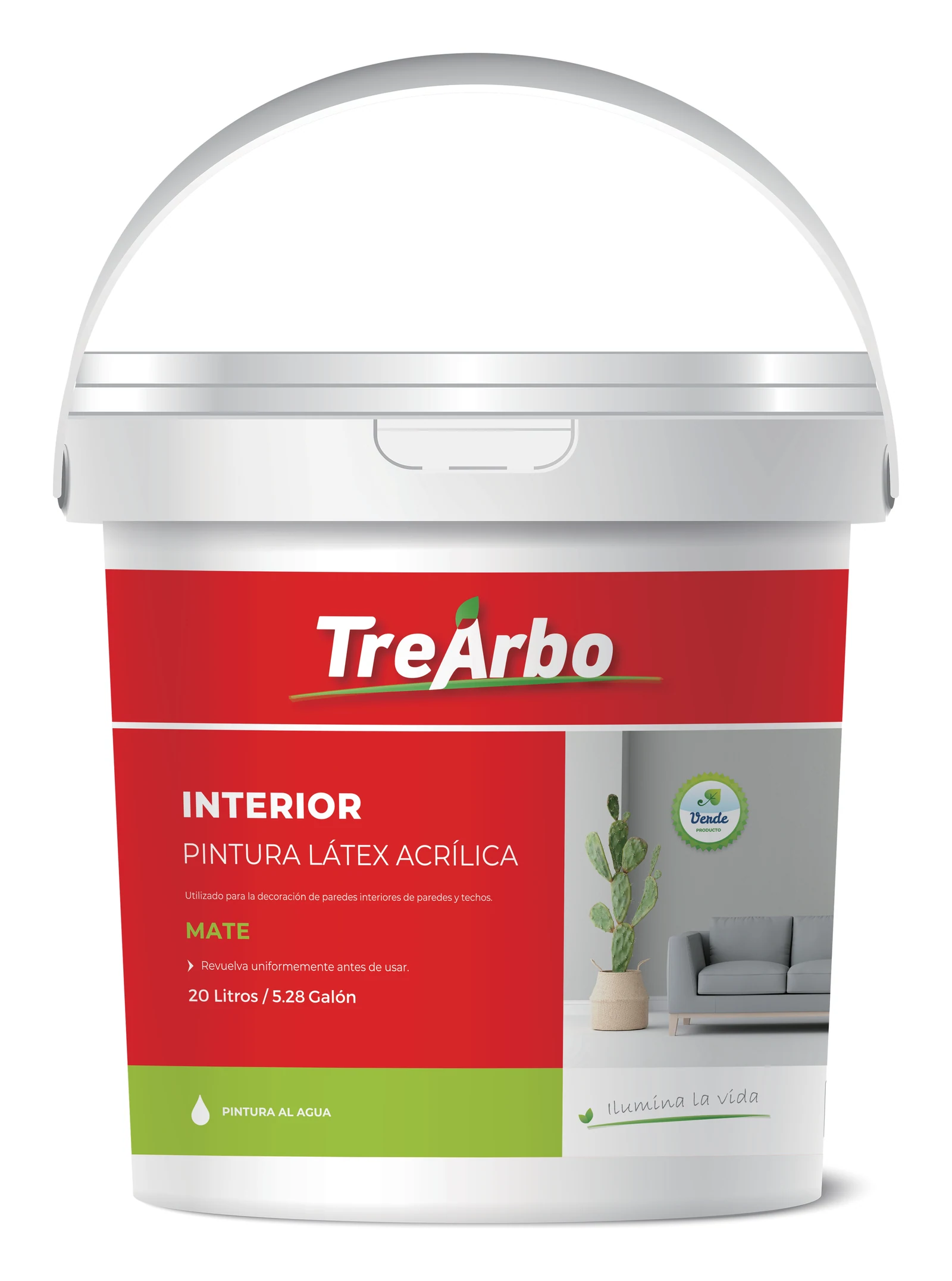 Pintura de L&aacute;tex para Paredes Interiores